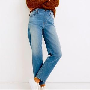 Madewell Pull-On Jeans in Keefe Wash